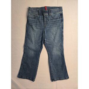 Spanx Womens XL‎ High-Rise Flared Jeggings Medium Wash Stretchy Pull On
